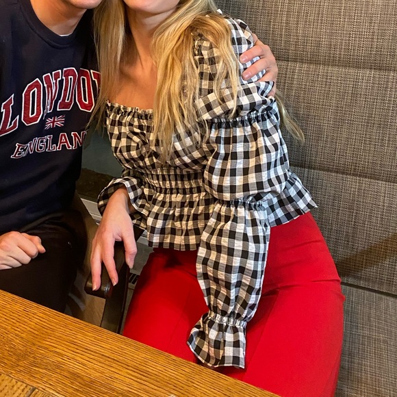 Checkered blouse - Picture 3 of 3